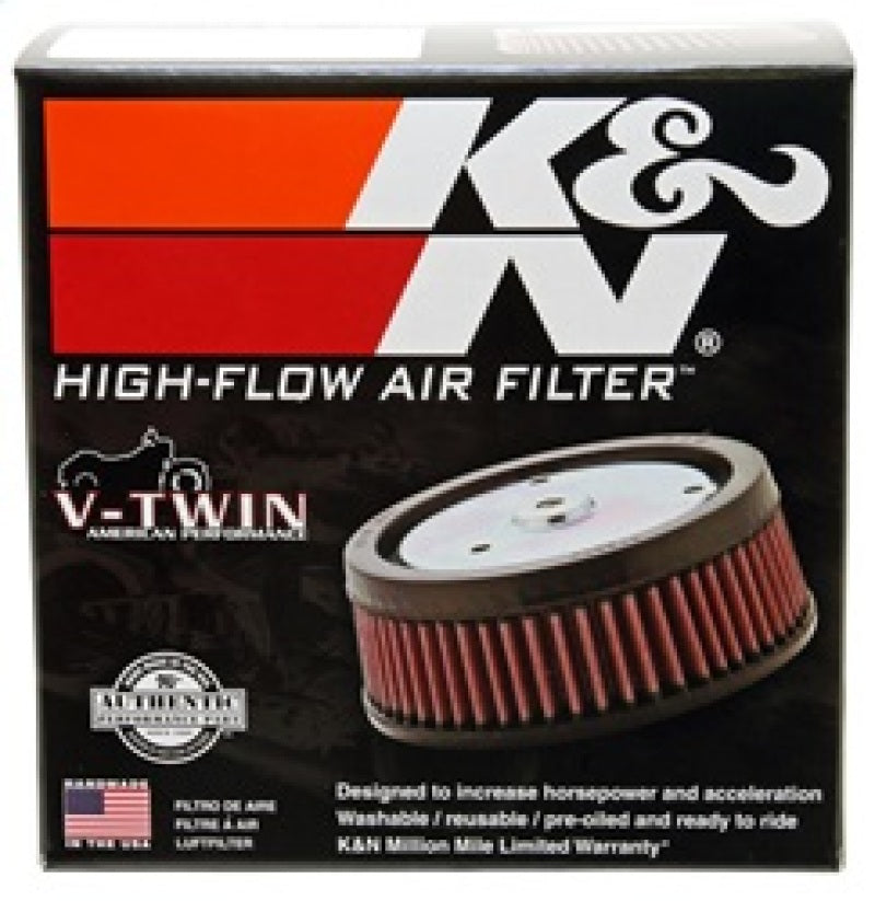 K&N S&S FILTER 6in OD x 4-5/8in ID x 2-3/16in H Replacement Filter for Harley-Davidson