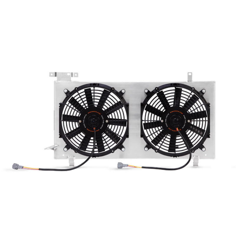 Mishimoto 08-15 Subaru WRX/STi Kit de cobertura de ventilador de alumínio Plug-N-Play