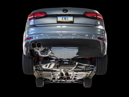 Escape AWE Tuning 09-14 Volkswagen Jetta Mk6 1.4T Track Edition - Diamond Black Tips