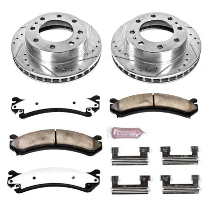 Power Stop 00-05 Cadillac DeVille Front Z36 Kit de freno de camión y remolque