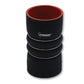 Vibrant 4 Ply Aramid Hump Hose w/3 SS Rings 4in ID x 8in Length - Black