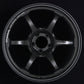 Advan RG-D2 18x7.5 +50 5-100 Semi Gloss Black Wheel