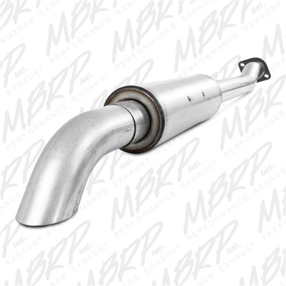 MBRP 11-12 Ford F-150 SVT Raptor 6.2L EC-SB/CC-SB 3.5in Cat Back Single Turn Down Alum Escape
