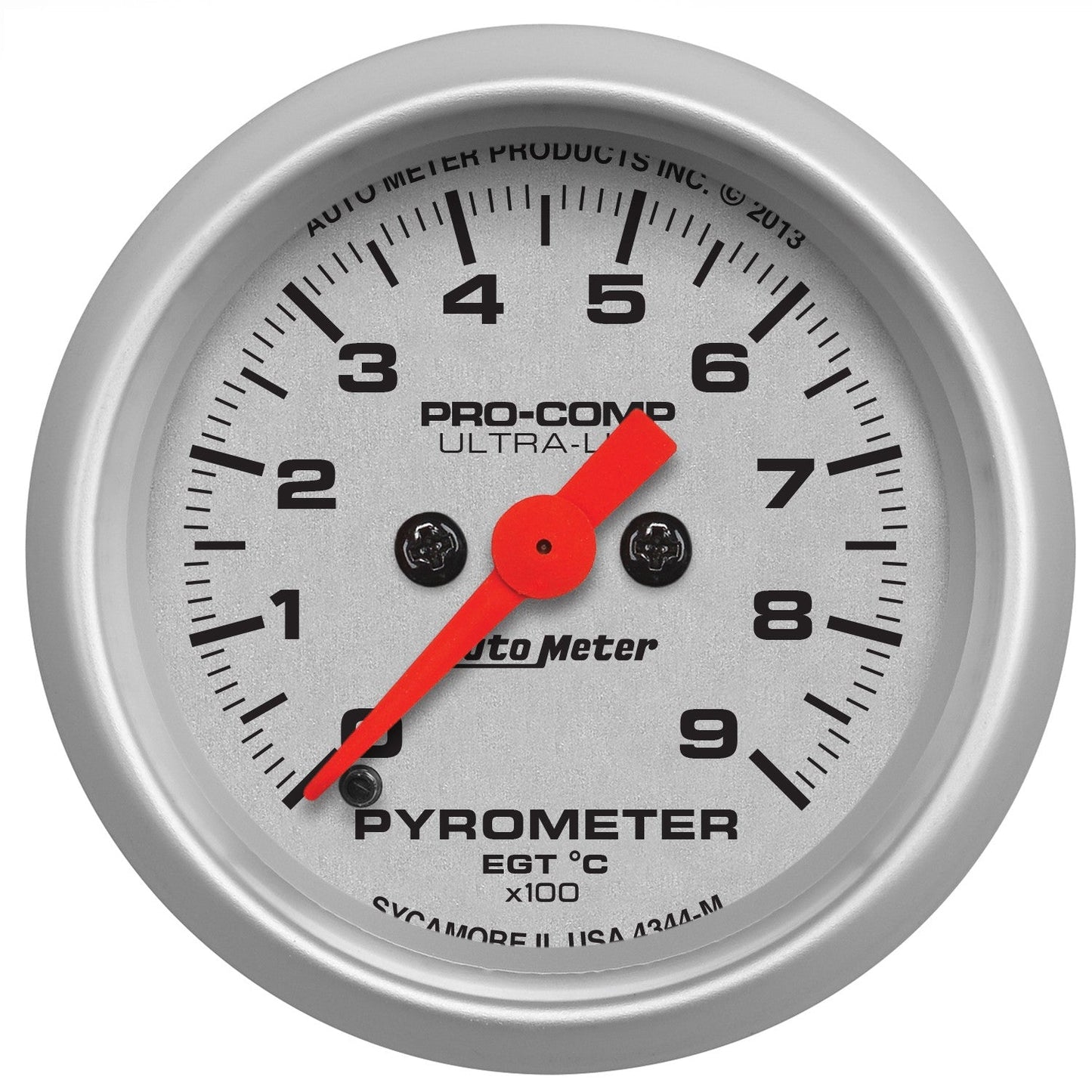 AutoMeter - 2-1/16" PYROMETER, 0-900 °C, ULTRA-LITE (4344-M)