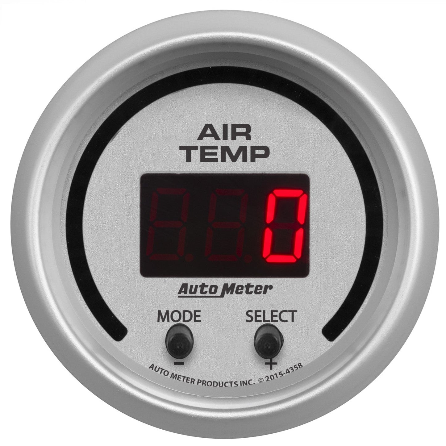 AutoMeter - 2-1/16" AIR TEMP, DUAL CHANNEL, 0-300 °F, ULTRA-LITE (4358)