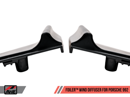 Difusor de vento AWE Tuning Foiler para Porsche 992