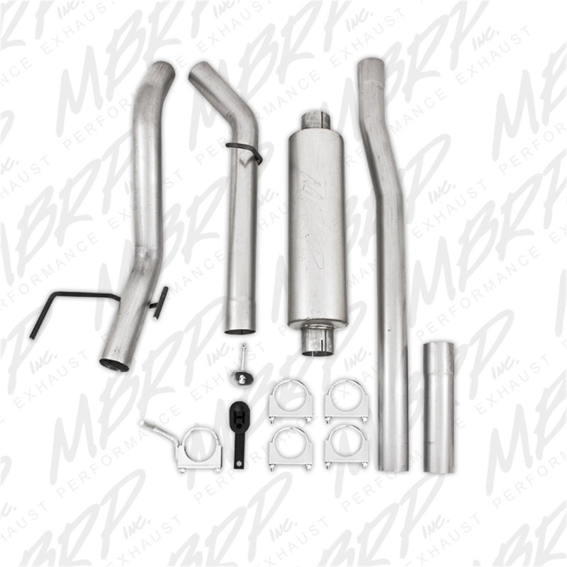 MBRP 03-13 Ram Hemi 2500/3500 5,7L Alum 3in Cat Back Single Side Output