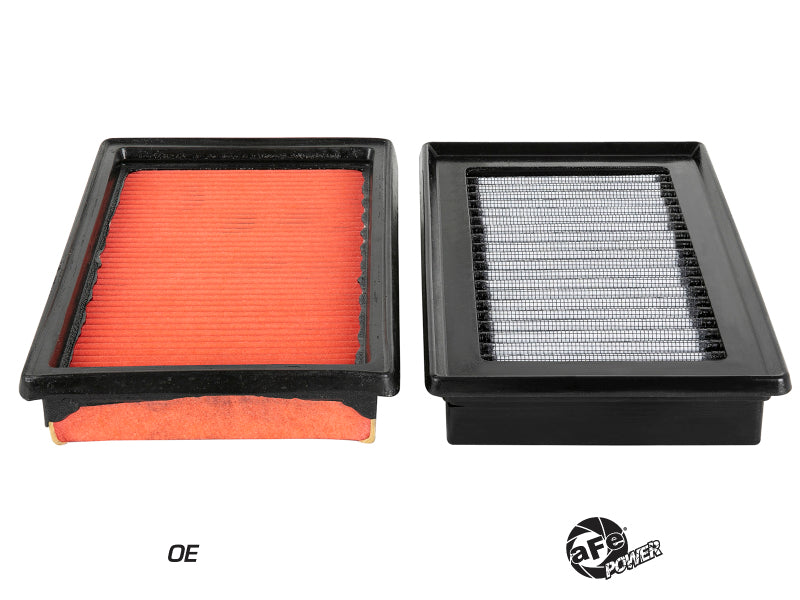 Filtro de substituição aFe Magnum FLOW Pro DRY S OE (par) 14-19 Infiniti Q50 V6 3,5L/3,7L