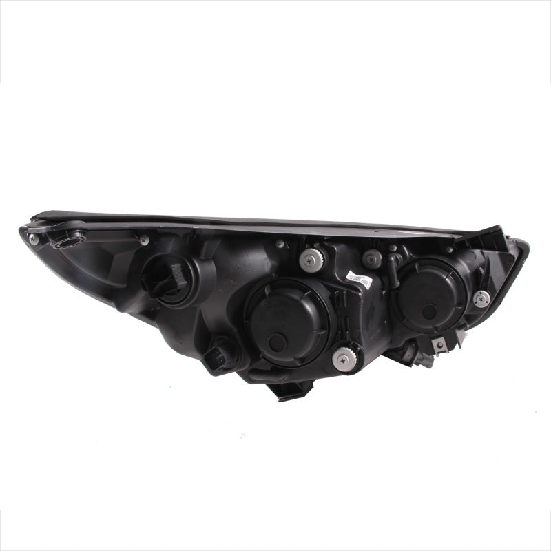 ANZO 2011-2013 Kia Sorento Projetor Faróis c/ Halo Black (CCFL)