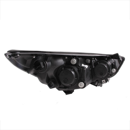 ANZO 2011-2013 Kia Sorento Projetor Faróis c/ Halo Black (CCFL)