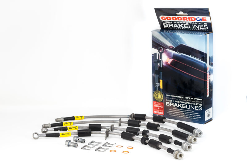 Goodridge 14-16 Ford Fiesta ST SS Líneas de freno