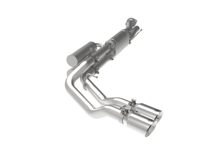 aFe Rebel Series 3in 409 SS Cat-Back Escape con puntas pulidas 17-20 Ford F-250 V8 6.2L