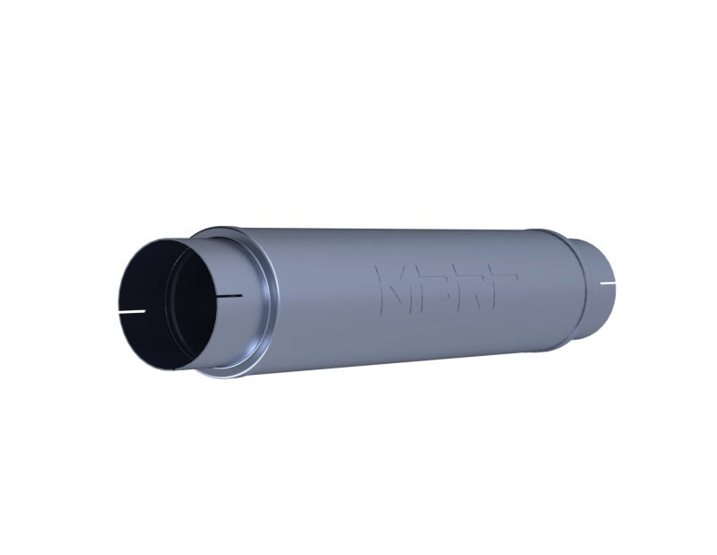 Silenciador universal MBRP Entrada/salida de 5 pulg. Cuerpo de 24 pulg. T409 SS