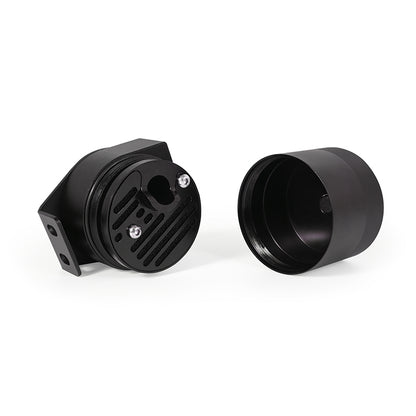 Mishimoto 2008-2010 Powerstroke Kit de lata de captura de aceite con deflectores