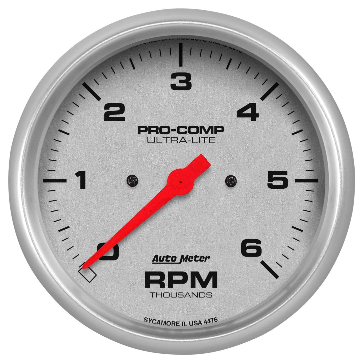 AutoMeter - TACÔMETRO IN-DASH DE 5", 0-6.000 RPM, ULTRA-LITE (4476)