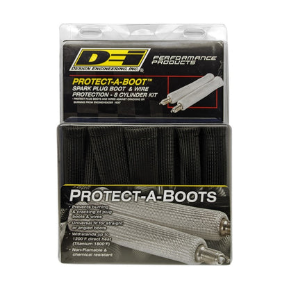 [GARAGE SALE] - DEI Protect-A-Boot - 6in - 8-pack - Black