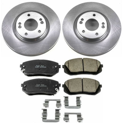 Power Stop 15-16 Hyundai Sonata Delantero Autospecialty Juego de Frenos