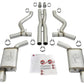 aFe MACHForce XP 3in 304 SS Cat-Back Exhausts w/ Polished Tips 15-17 Ford Mustang GT V8-5.0L/V6-3.7L