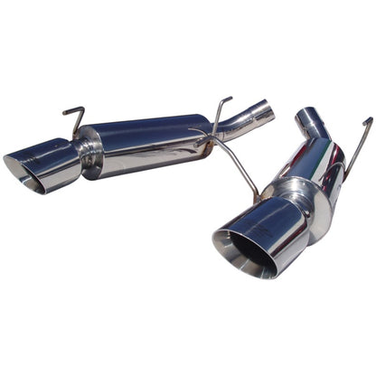 MBRP 05-10 Ford Mustang GT 5.0/Shelby GT500 Silenciadores dobles Eje trasero dividido T304