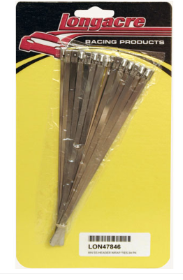 Longacre Racing - Laços de cabeçalho 8" (47846)