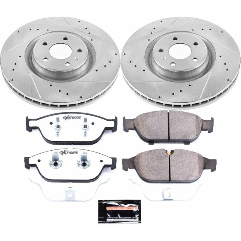 Kit Freno Power Stop 12-16 Audi A6 Quattro Delantero Z26 Street Warrior