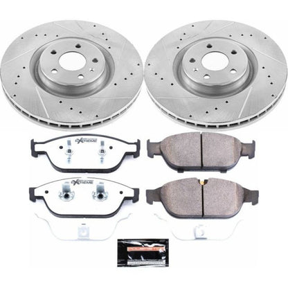 Kit Freno Power Stop 12-16 Audi A6 Quattro Delantero Z26 Street Warrior