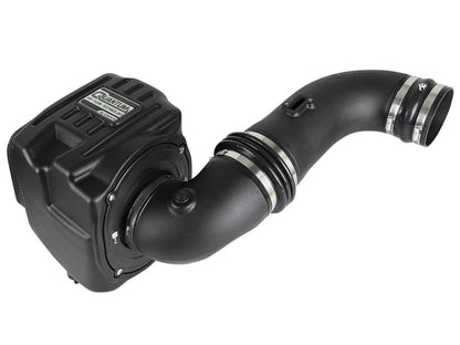 aFe Quantum Pro DRY S Sistema de admissão de ar frio 08-10 GM/Chevy Duramax V8-6.6L LMM - Seco