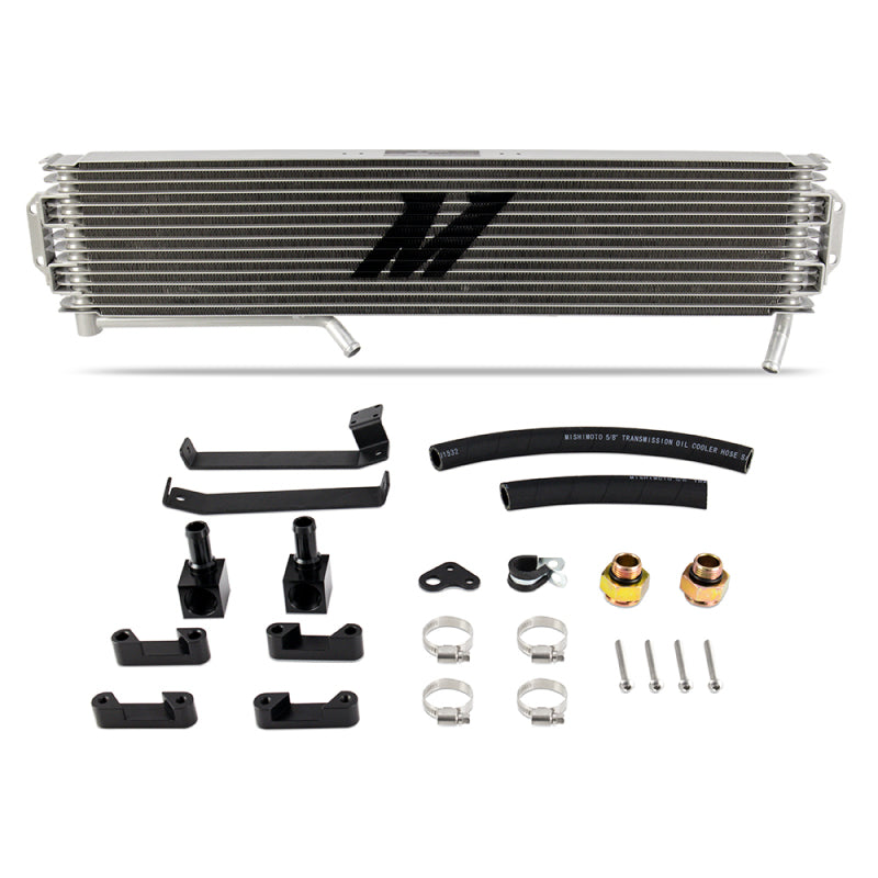 Resfriador de transmissão Mishimoto 15-16 GM 6.6L Duramax (LML) - Prata