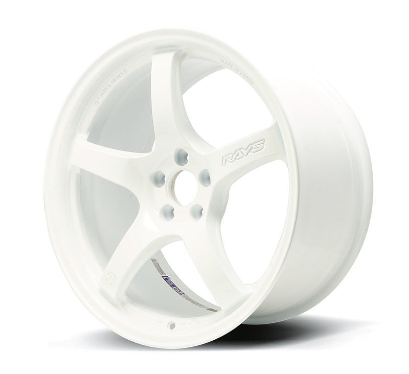Gram Lights 57CR 19x9.5 +45 5x114.3 Ceramic Pearl Wheel (Min Order Qty Of 20)