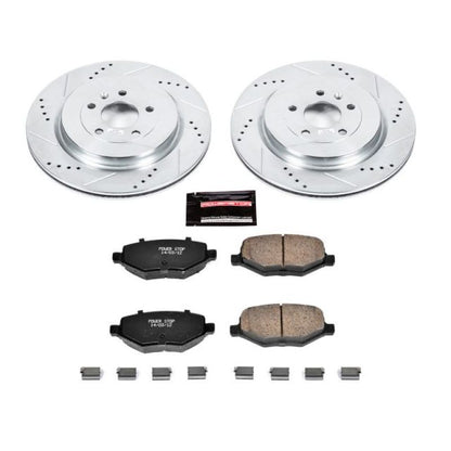 Power Stop 18-19 Ford Flex Rear Z23 Evolution Sport Brake Kit