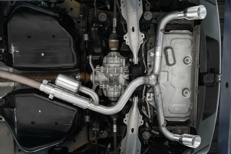 MBRP 2021+ Ford Bronco Sport (1.5L / 2.0L EcoBoost) 2.5in Escape trasero con resonador - Salida trasera doble