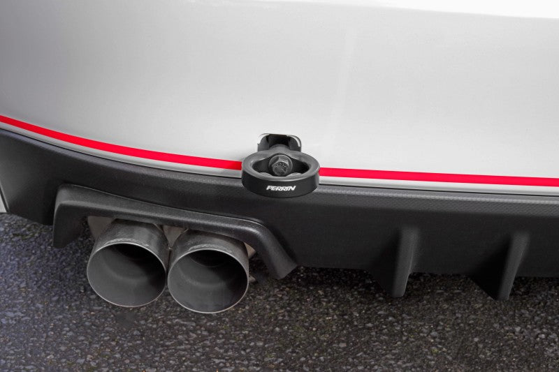 Perrin 15-19 Subaru WRX/STI Kit de Gancho de Remolque (Trasero) - Negro