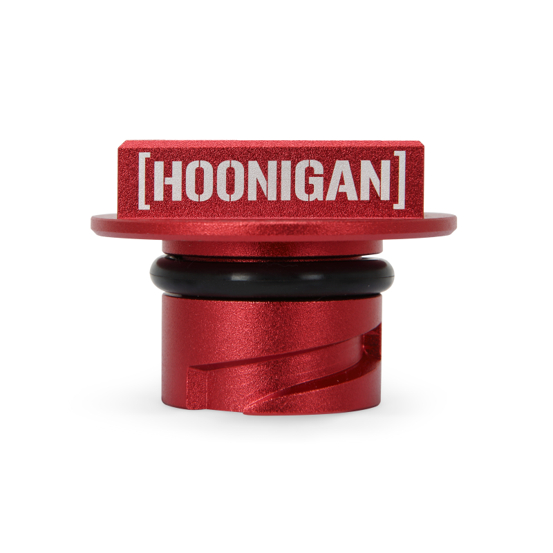 Tampa de enchimento de óleo Mishimoto 2015+ Ford Mustang EcoBoost/2013+ Ford Focus ST Hoonigan - vermelha