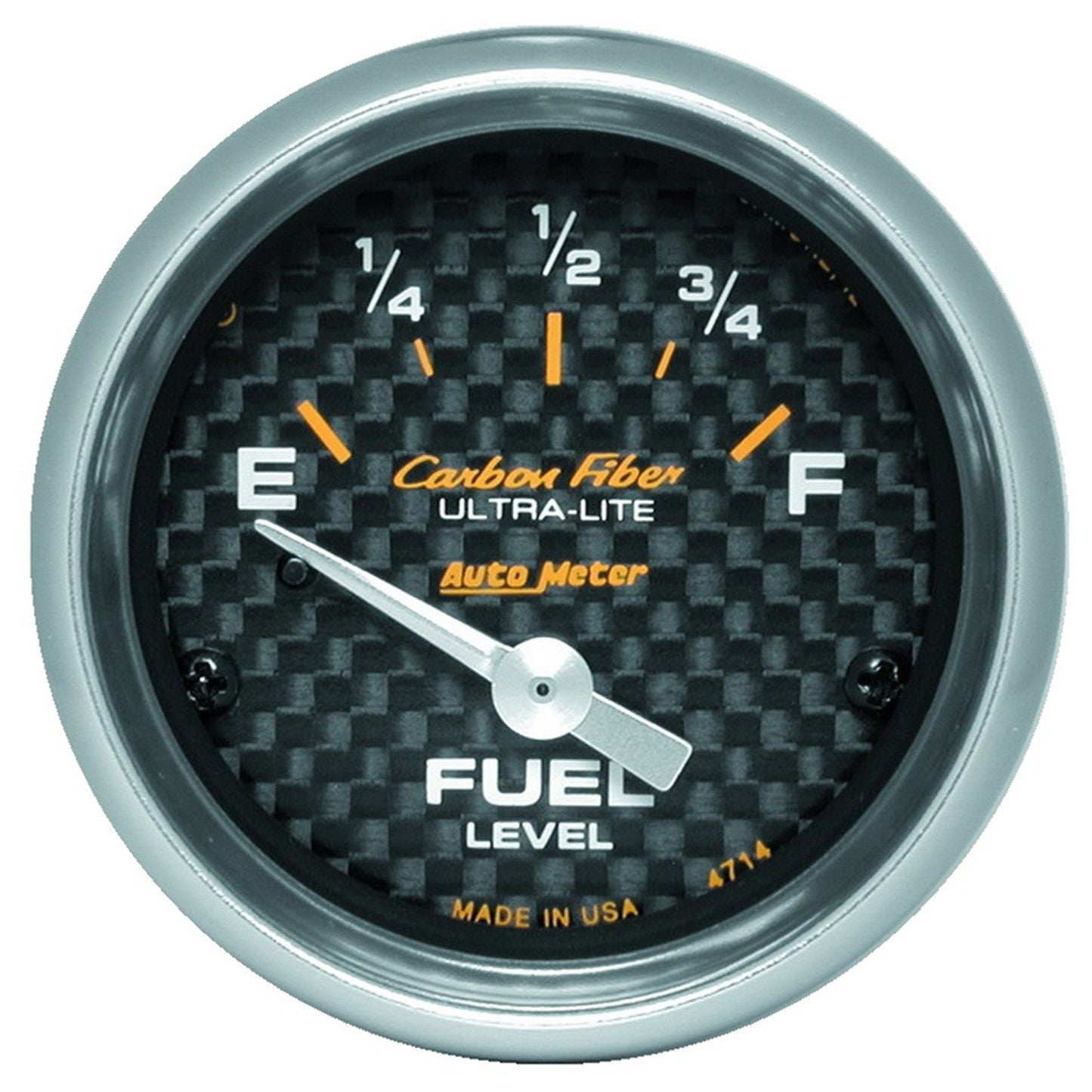 AutoMeter - 2-1/16" FUEL LEVEL, 0-90 Ω, AIR-CORE, SSE, CARBON FIBER (4714)