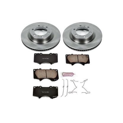 Power Stop 07-15 Mazda CX-9 Juego de frenos delanteros especiales para automóviles