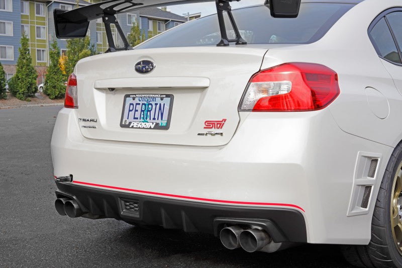 Perrin 15-19 Subaru WRX/STI Kit de Gancho de Remolque (Trasero) - Negro