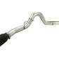 aFe MACHForce XP 5in DPF-Back Stainless Steel Exh Sys, Black tip, Ford Diesel Trucks 08-10 V8-6.4L