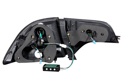 ANZO 2006-2011 Honda Civic Lanternas traseiras LED pretas