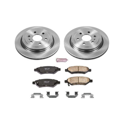 Power Stop 10-16 Cadillac SRX Juego de frenos especiales para automóviles traseros