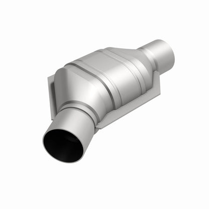 MagnaFlow Universal Catalytic Converter 2.00in Angled Inlet Front CA