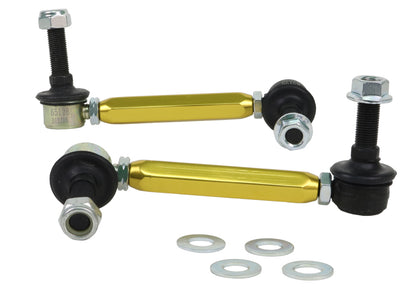 Barra estabilizadora universal Whiteline - Ensamblaje de enlace Bola de acero ajustable de 150 mm-175 mm de servicio pesado