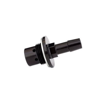 Kit de drenagem de válvula de retenção de óleo compacta Mishimoto com encaixe de drenagem de metal