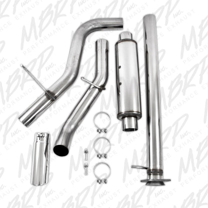MBRP 11-19 Chevy/GMC 2500HD PU 6.0L V8 Salida de un solo lado T409 Cat Back Perf Escape
