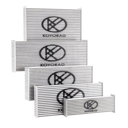 Koyo Universal Aluminum HyperCore Intercooler Core (23 pol. X 11 pol. X 4 pol.)
