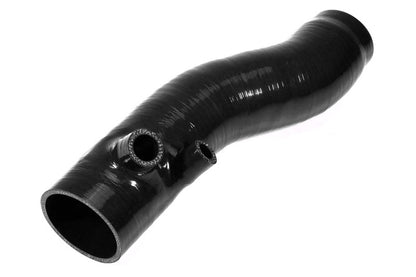 PERRIN 22-26 Subaru WRX / 20-25 LGT & OBXT Turbo Inlet Hose w/Turbo Adapter Flange (Long) - Black