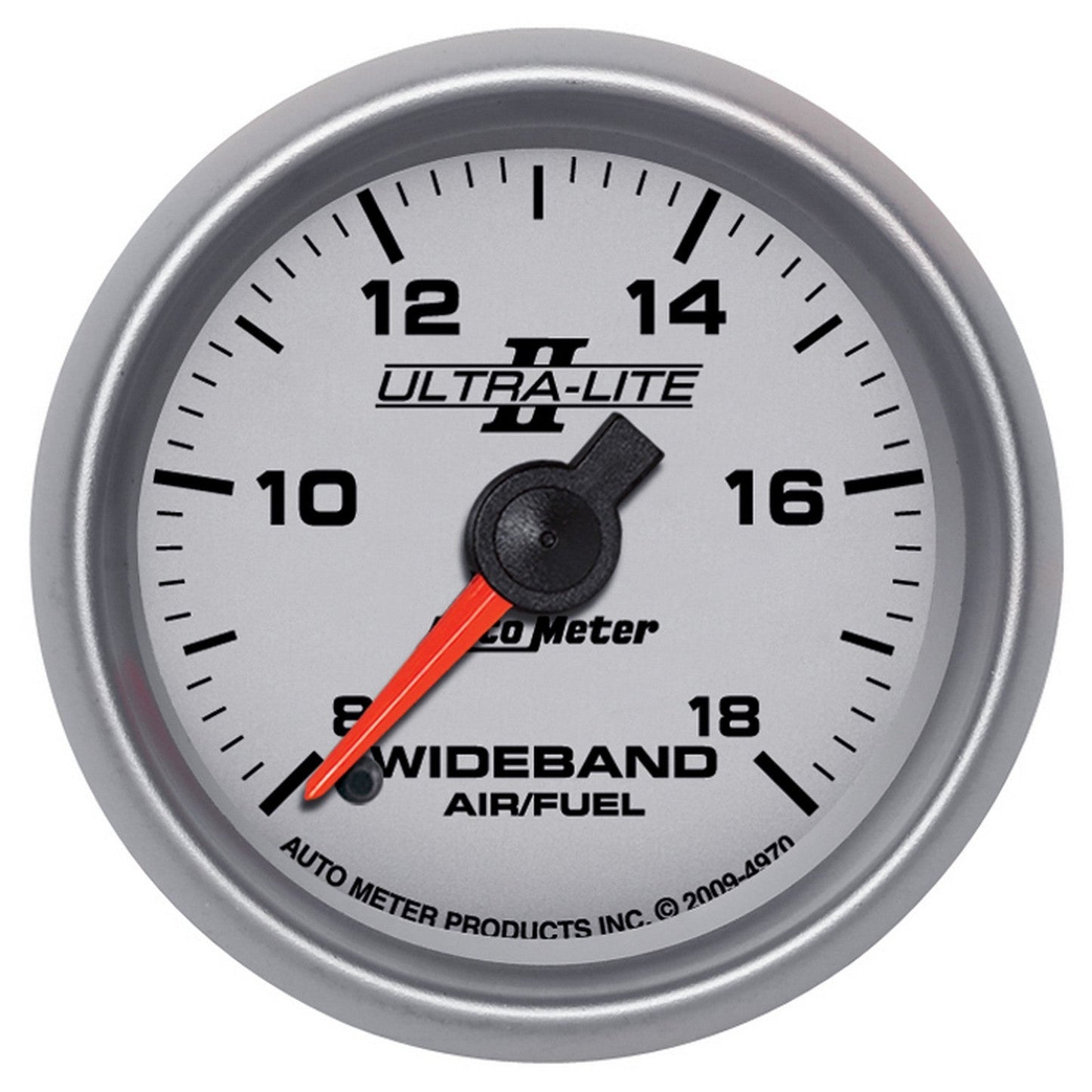 AutoMeter - 2-1/16" WIDEBAND AIR/FUEL RATIO, ANALOG, 8:1-18:1 AFR, ULTRA-LITE II (4970)