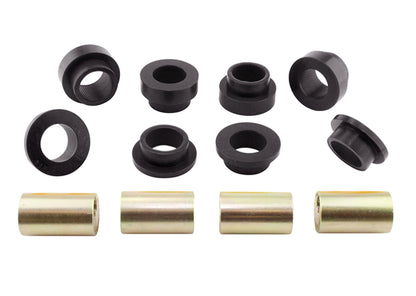 Whiteline 07+ Nissan Skylkine R35 GT-R AWD Front Camber Adj Kit-Arbustos C/Braço Superior