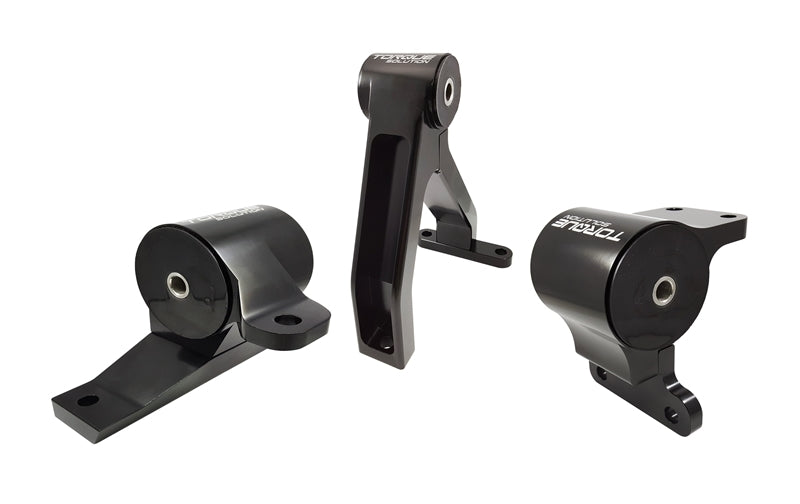 Kit de montagem de motor de alumínio traseiro de 3 peças de solução de torque: Mitsubishi Lancer/Ralliart/Evolution X 2008-15