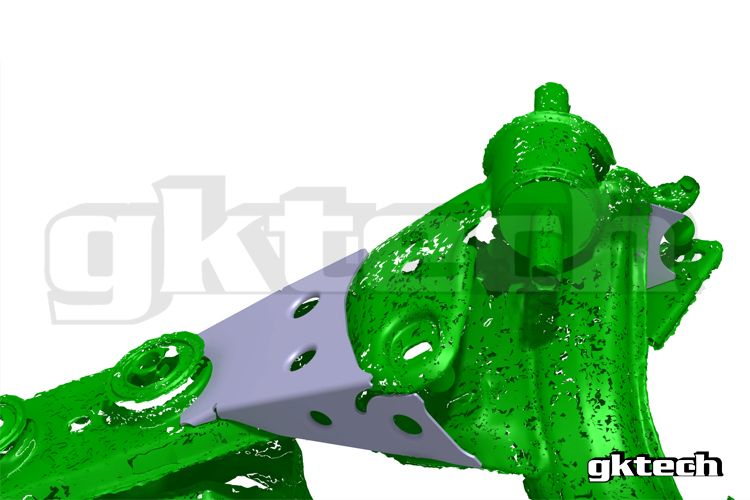 GKTech - V2 S14 240SX /S15 SILVIA/R33/R34 SKYLINE SUBFRAME SOLDADO EM PLACAS DE REFORÇO (S145-SUBF) 