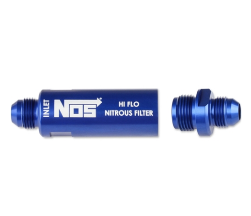 Sistema de óxido nitroso - Filtro nitroso en línea Hi-Flo NOS -6 AN (15557NOS)